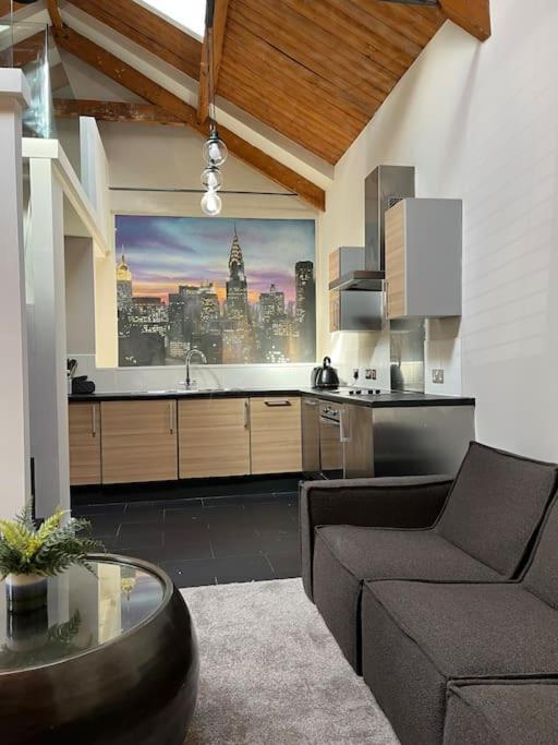 Gorgeous 2 Bed Loft Style Apartment Manchester Exteriér fotografie